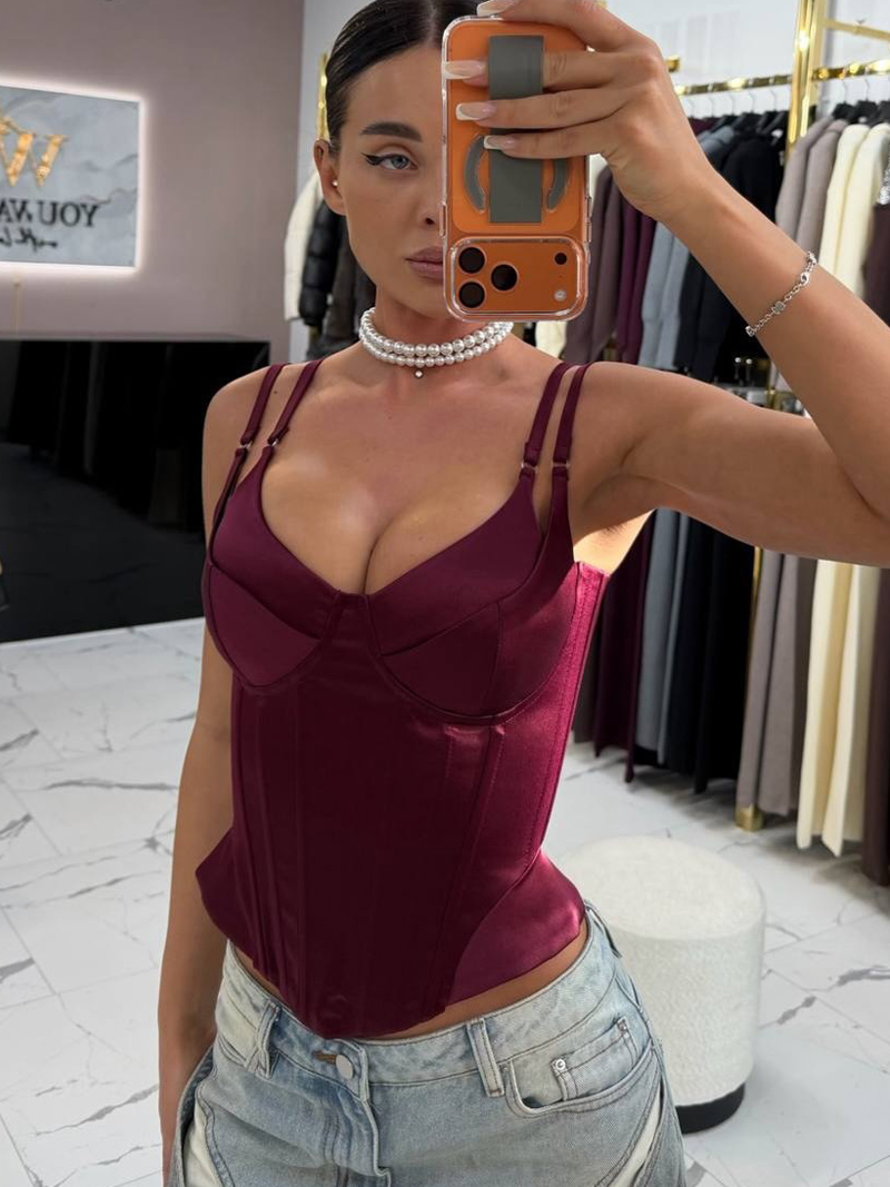 Strapless Bra Backless - Sexy Women Strapless Corset Top New