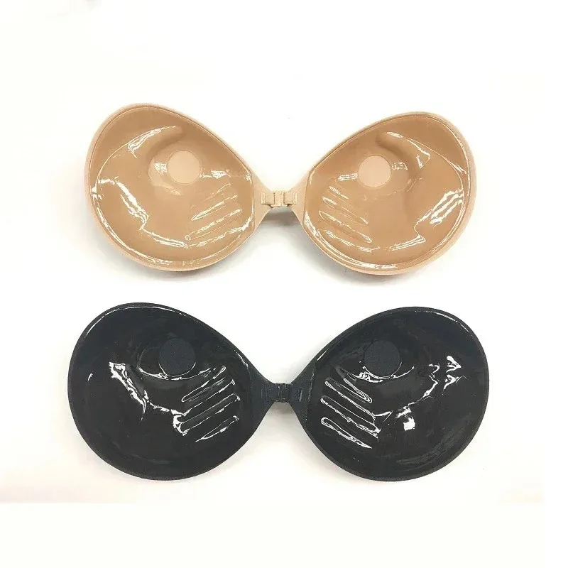 Silicone Bra Adhesive - 1/2pc Women Bra Invisible Front Buckle