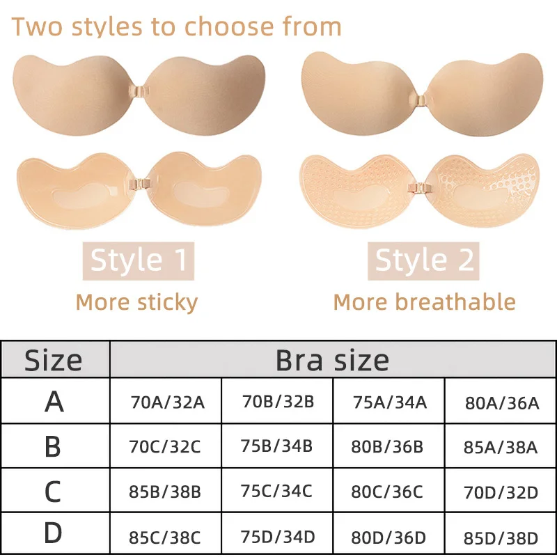 Sexy Women's Bra Invisible Pus - Strapless Bra Backless review and price
