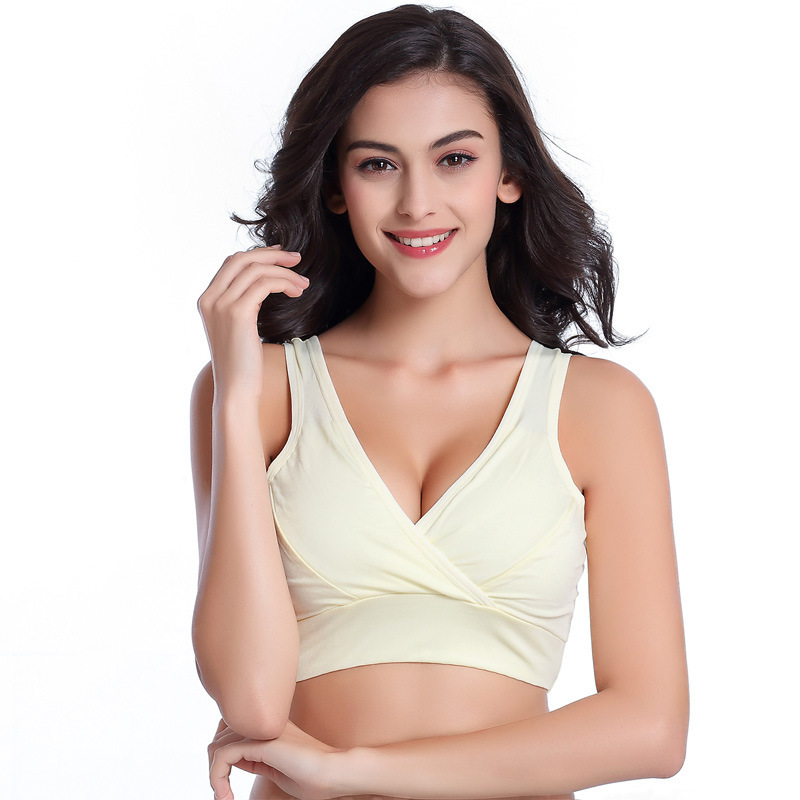 Maternity Plain Color Tank Wir - Nursing Bra Sleep review and price