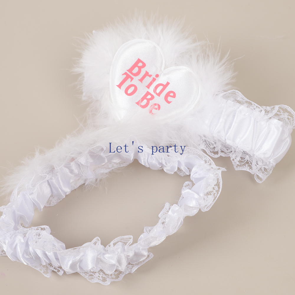 1Pcs Sexy Lace Bride To Be Gar - Garter Belt Set review and price