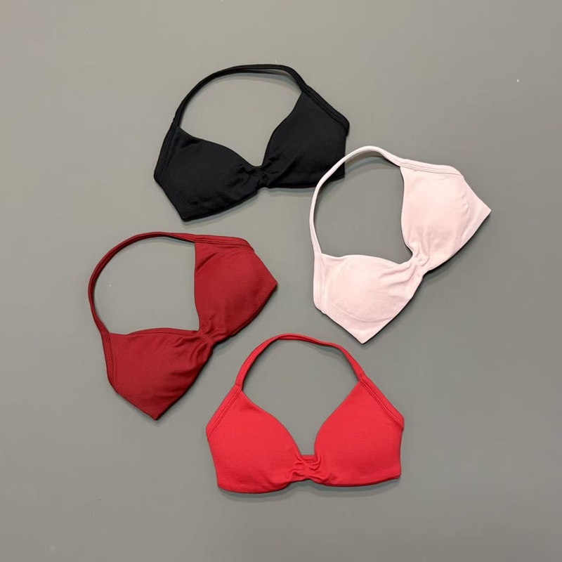 Women Halter Sports Bra V-Neck - Sports Bra High Impact review and price