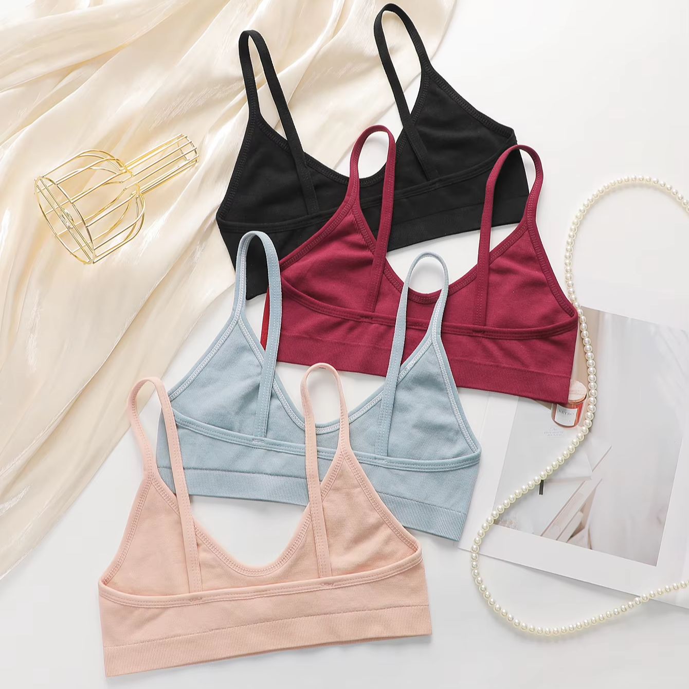 Women Seamless Wireless Bra So - Bralette Wireless Soft review and price