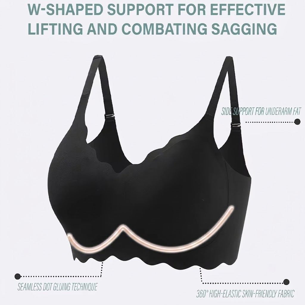 Seamless Wireless Supportive B - Bralette Wireless Soft review and price