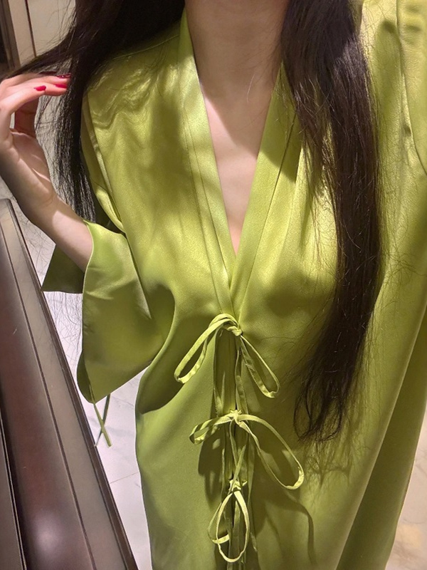 Lightweight Long Sleeve Ice Si - Robe Silk Women review and price
